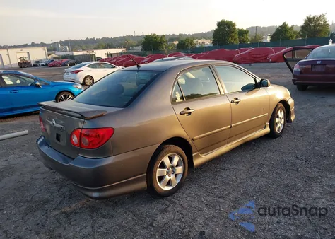2008 Toyota Corolla S from USA, damaged, VIN 2T1BR32E98C883204